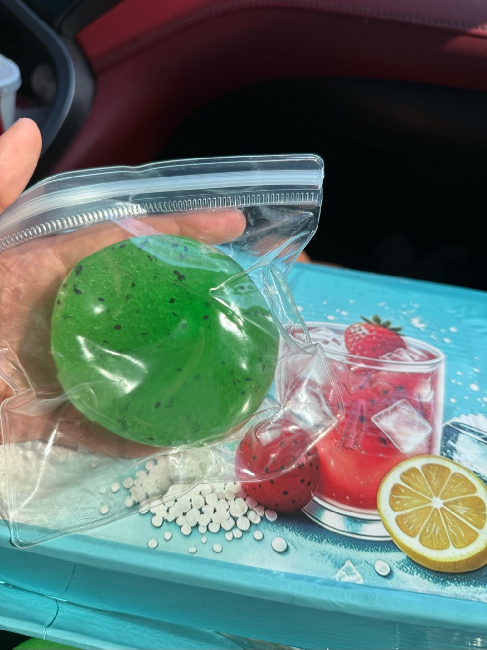 Kiwi slushy squishy